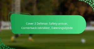 Cover 2 Defense: Safety-ansvar, Cornerback-teknikker, Dækningsdybde